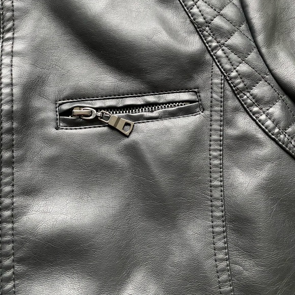 Giacca Black Leather Jacket - Picture 7 of 7